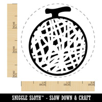 Sweet Honeydew Melon Fruit Rubber Stamp for Stamping Crafting Planners