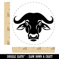 Water Cape Buffalo Bison Ox Rubber Stamp for Stamping Crafting Planners