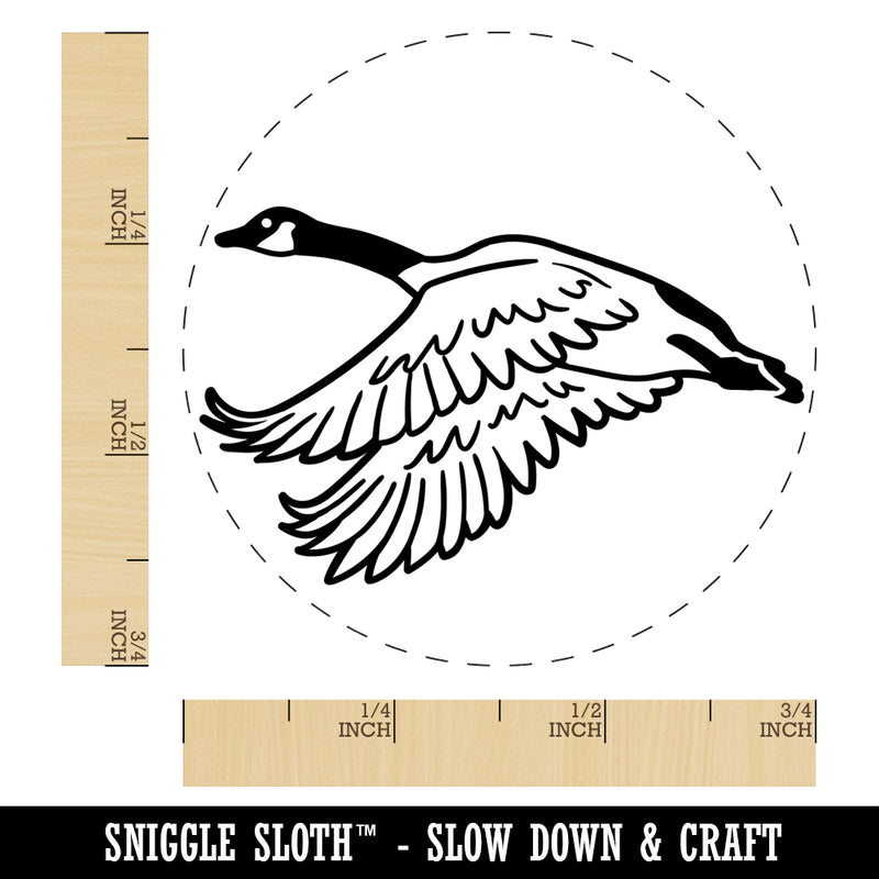 Canadian Goose Canada Rubber Stamp for Stamping Crafting Planners