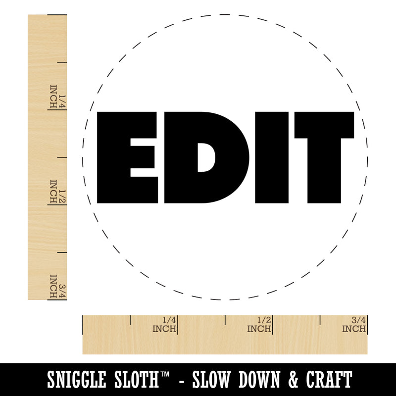 Edit Bold Text Teacher School Rubber Stamp for Stamping Crafting Planners