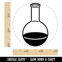 Glass Boiling Flask Chemistry Science Rubber Stamp for Stamping Crafting Planners