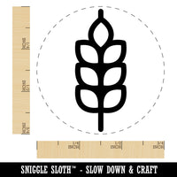 Wheat Food Icon Rubber Stamp for Stamping Crafting Planners