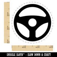 Car Steering Wheel for Driving Rubber Stamp for Stamping Crafting Planners