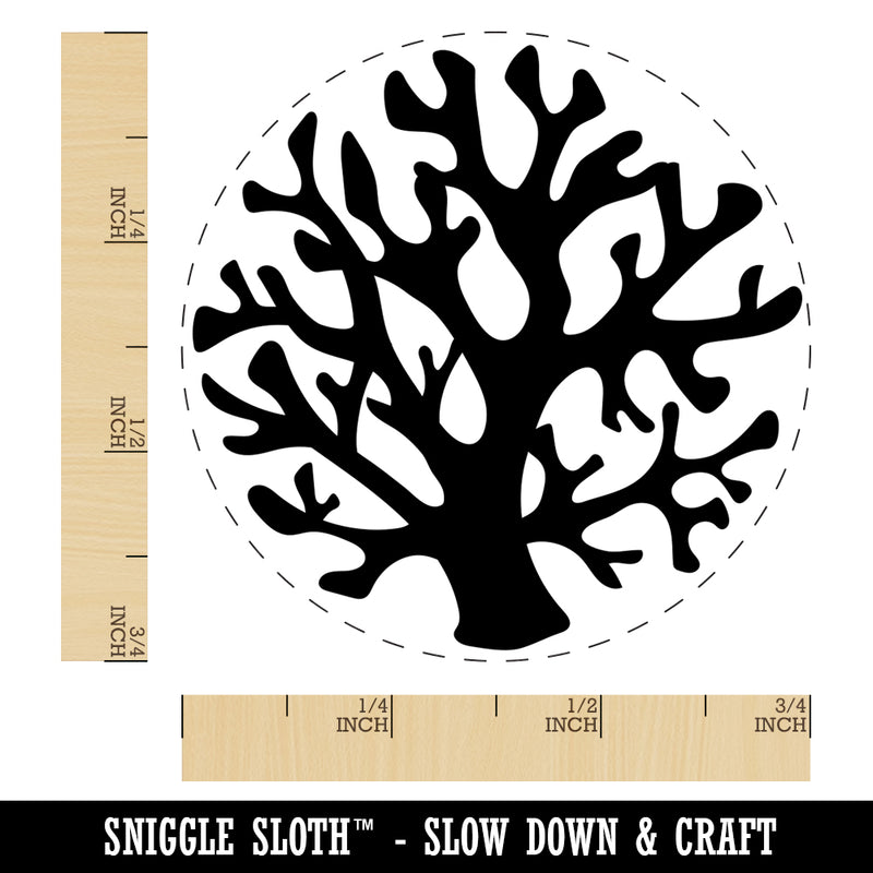 Coral from the Ocean Reef Rubber Stamp for Stamping Crafting Planners