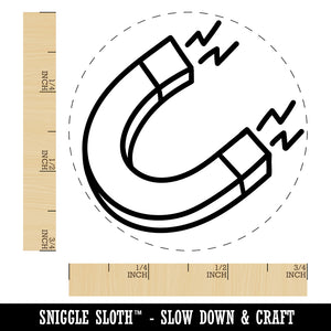 Horseshoe Magnet Magnetic Symbol Rubber Stamp for Stamping Crafting Planners