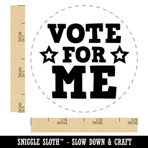 Vote For Me Voting Patriotic Funny Rubber Stamp for Stamping Crafting Planners