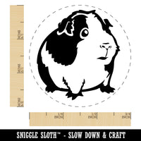 Cute Spotted Guinea Pig Rubber Stamp for Stamping Crafting Planners