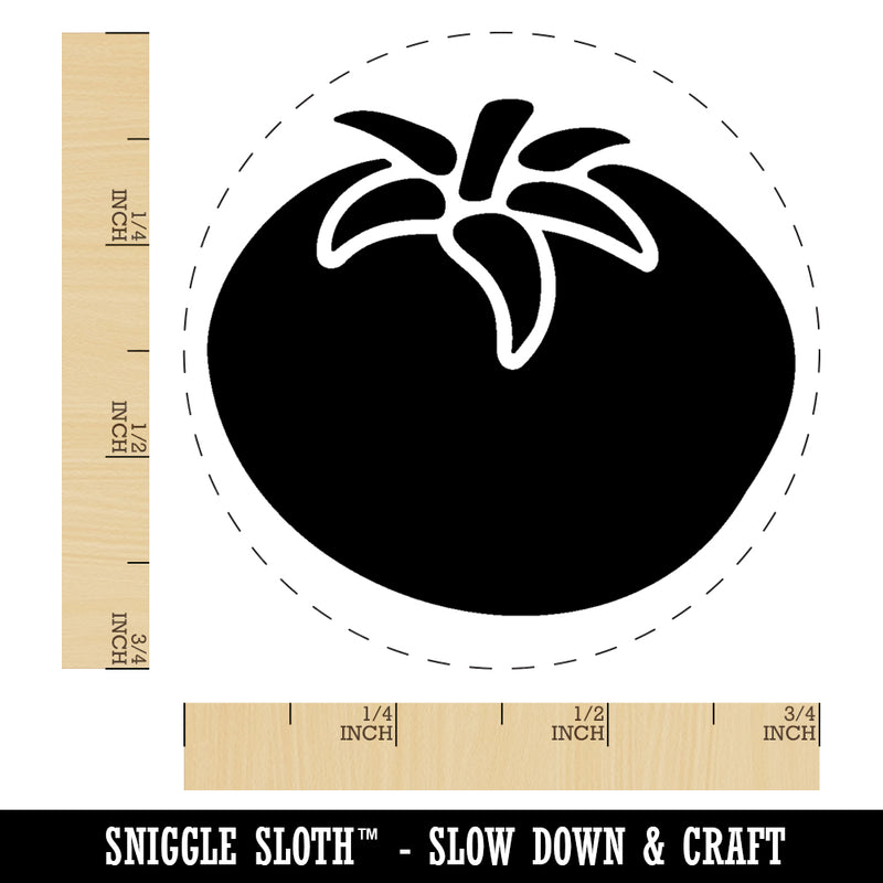 Tomato Garden Fruit Rubber Stamp for Stamping Crafting Planners