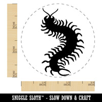 Creepy Crawley Centipede Bug Rubber Stamp for Stamping Crafting Planners