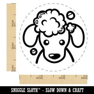 Dog Wash Bubble Bath Rubber Stamp for Stamping Crafting Planners