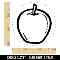 Juicy Apple Fruit Summer Harvest Teacher Rubber Stamp for Stamping Crafting Planners