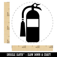 Fire Extinguisher Safety Hazard Symbol Rubber Stamp for Stamping Crafting Planners