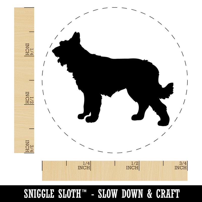 Berger Picard Dog Solid Rubber Stamp for Stamping Crafting Planners