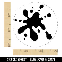Paint Ink Blood Spatter Splat Drip Rubber Stamp for Stamping Crafting Planners