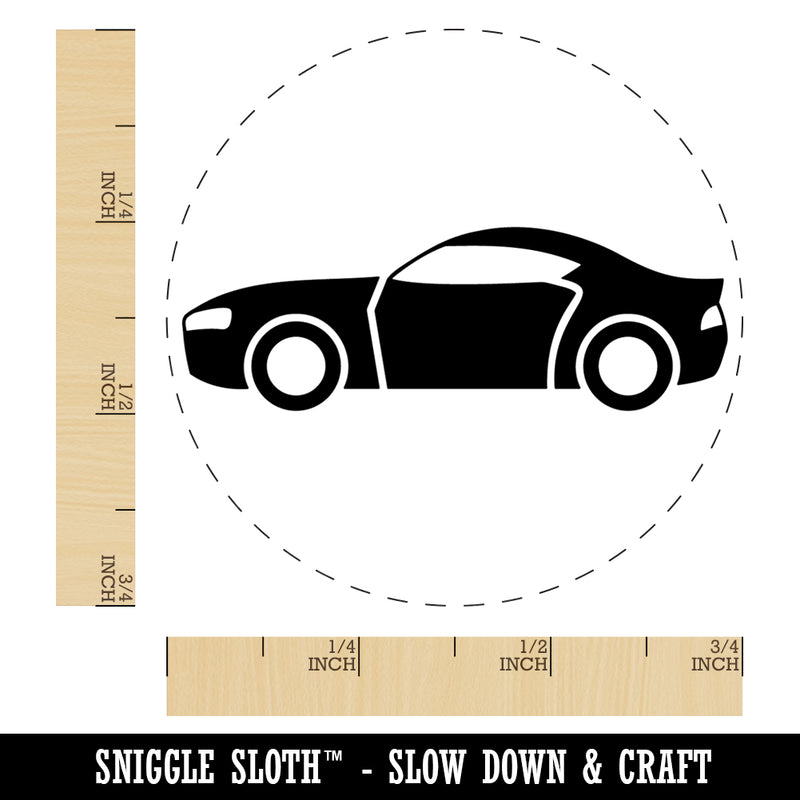 Sports Car Muscle Hot Rod Automobile Vehicle Rubber Stamp for Stamping Crafting Planners