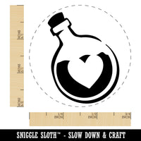 Heart Love Health Potion Bottle Rubber Stamp for Stamping Crafting Planners