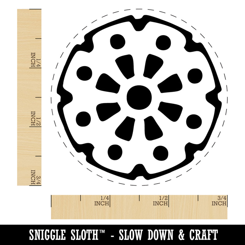 Mechanical Gear Cog Machine Wheel Rubber Stamp for Stamping Crafting Planners