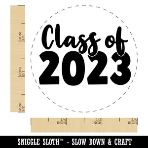Class of 2023 Graduation Rubber Stamp for Stamping Crafting Planners