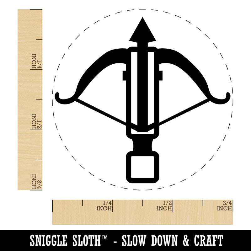 Crossbow Archer Ranged Weapon Rubber Stamp for Stamping Crafting Planners