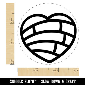 Concha Pan Dulce Heart Sweet Mexican Bread Rubber Stamp for Stamping Crafting Planners