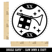 Judgement Tarot Card Rubber Stamp for Stamping Crafting Planners