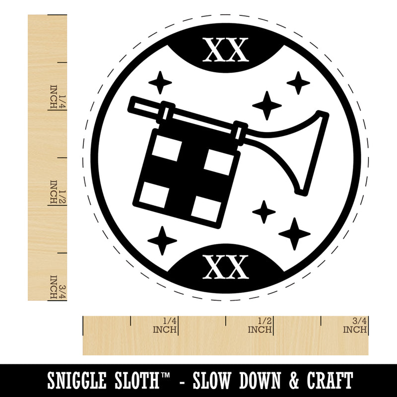 Judgement Tarot Card Rubber Stamp for Stamping Crafting Planners