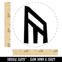 Norse Viking Dwarven Rune Letter Y Rubber Stamp for Stamping Crafting Planners