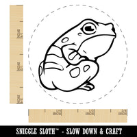 Cheeky Butt Frog Rubber Stamp for Stamping Crafting Planners