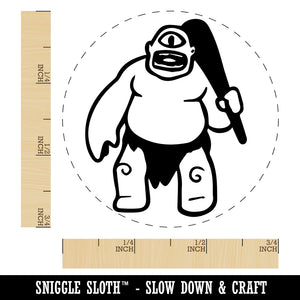 Cyclops Giant Greek Monster Rubber Stamp for Stamping Crafting Planners