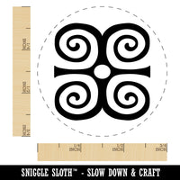 Dwennimmen Adinkra African Strength Humbleness Rubber Stamp for Stamping Crafting Planners