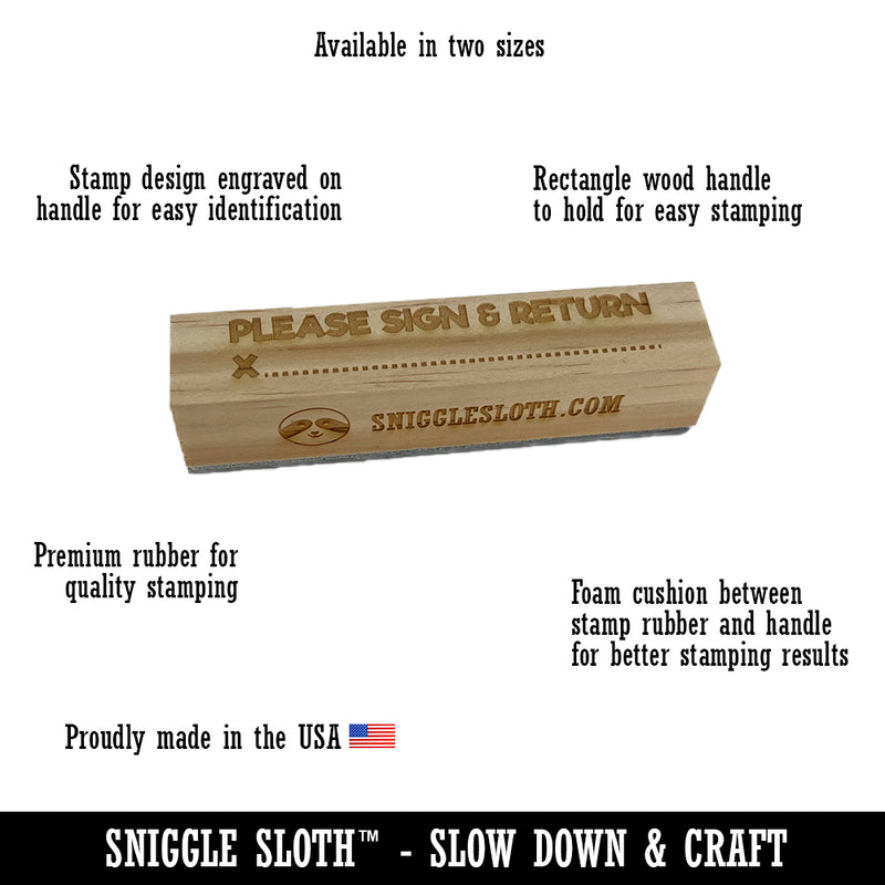 Cartoony Duck Border Rectangle Rubber Stamp for Stamping Crafting