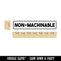 Non-Machinable Mail Sorting Rectangle Rubber Stamp for Stamping Crafting