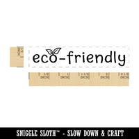 Eco-Friendly Fun Text Rectangle Rubber Stamp for Stamping Crafting