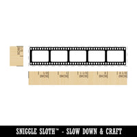 Film Strip Movie Reel Photography Rectangle Rubber Stamp for Stamping Crafting