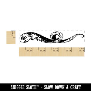 Octopus Tentacle Kraken Cthulhu Eldritch Horror Suction Cups Rectangle Rubber Stamp for Stamping Crafting