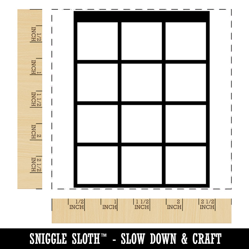 Ukulele Chord Blank Square Rubber Stamp for Stamping Crafting
