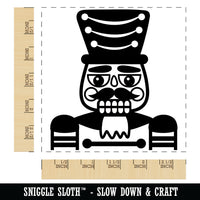 Nutcracker Christmas Square Rubber Stamp for Stamping Crafting