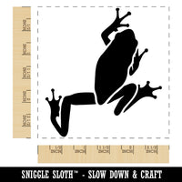 Climbing Tree Frog Square Rubber Stamp for Stamping Crafting