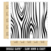 Tree Wood Grain Square Rubber Stamp for Stamping Crafting