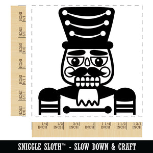 Nutcracker Christmas Square Rubber Stamp for Stamping Crafting