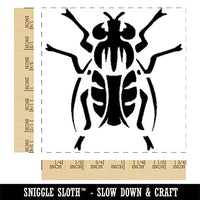 House Fly Flies Insect Pest Bug Square Rubber Stamp for Stamping Crafting