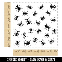 Picnic Ants Square Rubber Stamp for Stamping Crafting