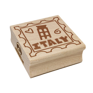 Italy Passport Travel Square Rubber Stamp for Stamping Crafting