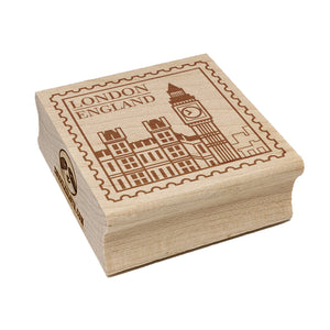 Big Ben London England Destination Travel Square Rubber Stamp for Stamping Crafting