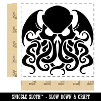 Cthulhu Eldritch Horror Square Rubber Stamp for Stamping Crafting