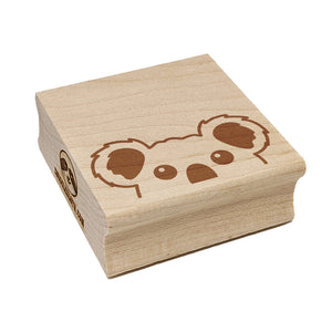 Peeking Koala Square Rubber Stamp for Stamping Crafting