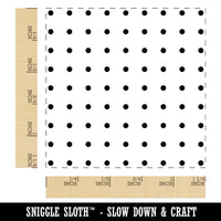 Journal Diary Notebook Dots Square Rubber Stamp for Stamping Crafting