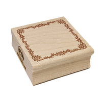 Decorative Ivy Frame Square Rubber Stamp for Stamping Crafting