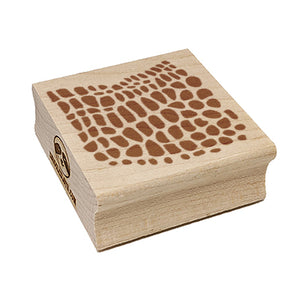 Reptile Lizard Skin Square Rubber Stamp for Stamping Crafting