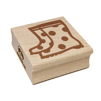 Adorable Summer Polka Dot Rain Boots Square Rubber Stamp for Stamping Crafting